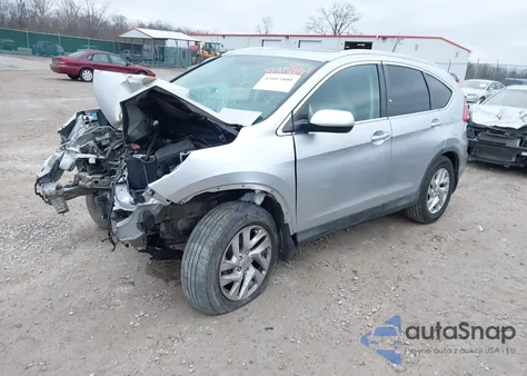 2016 Honda Cr-V Ex-L z USA, uszkodzony, nr VIN 2HKRM3H7XGH544419